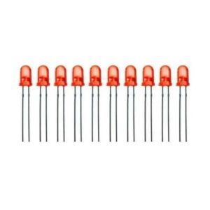 5mm Kırmızı Led - 10 Adet