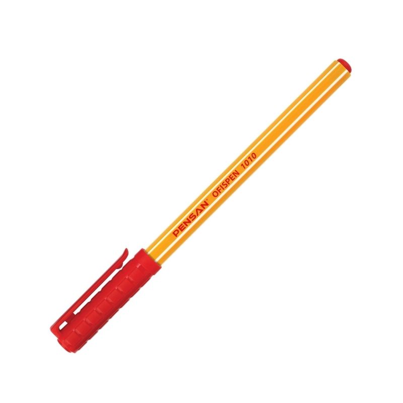 Pensan 1010 Tükenmez Kalem - Kırmızı