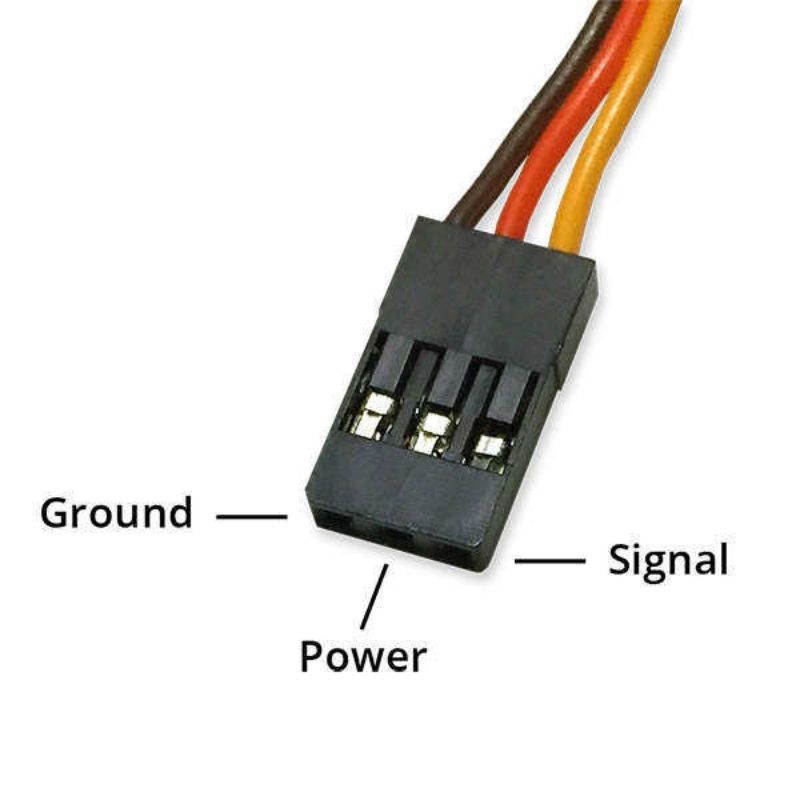 SG90 RC Mini (9gr) Servo Motor - 180 Derece - Görsel 3