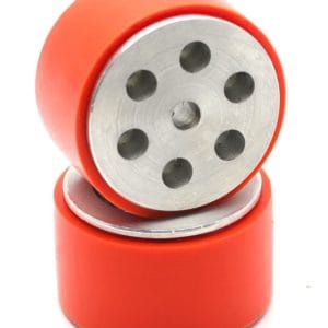 Jsumo JS5230 Silikon Tekerlek Çifti - 52x30mm, 48g, 6mm(Alyansız)