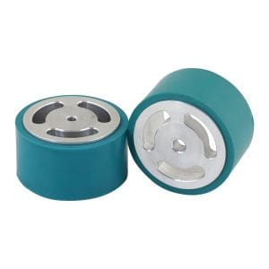 MegaBond Silikon Tekerlek Seti 51mm Yeşil - 6mm Orta Delik Çapı