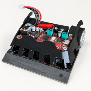 Nova Profesyonel Mini Sumo Robot – Az Kullanılmış, Yedek Tekerlek ve Yazılım Kodu Dahil